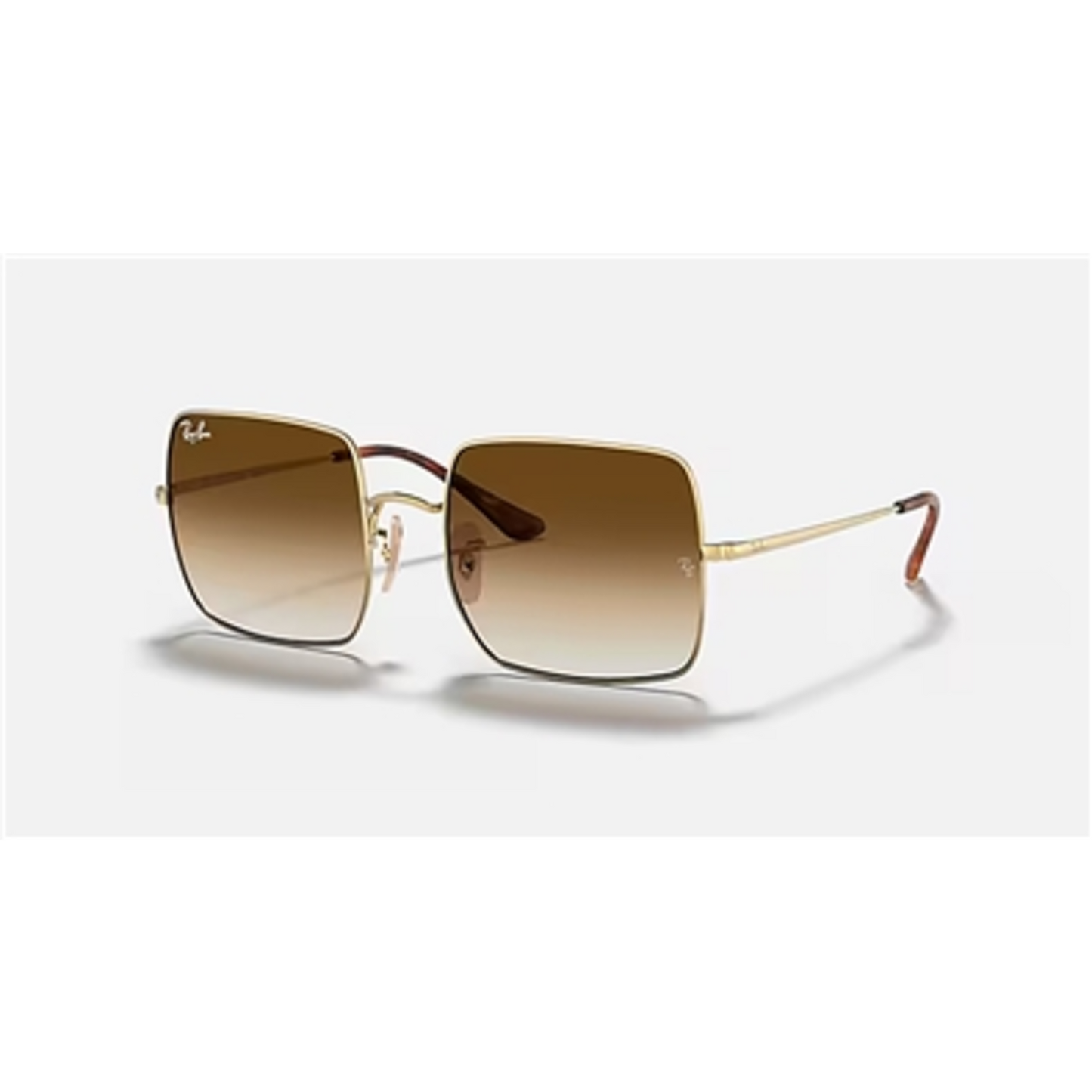 SQUARE 1971 CLASSIC SUNGLASSES, POLISHED GOLD/LIGHT BROWN, 54