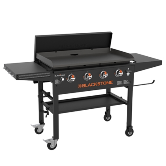 ORIGINAL OMNIVORE GRIDDLE W/HARD COVER, BLACK, 36"