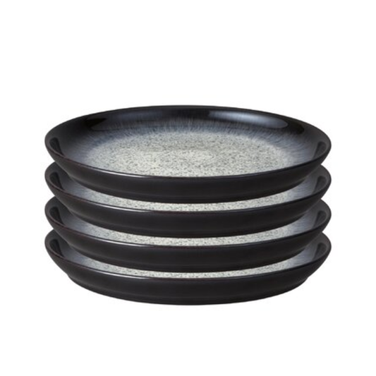 DENBY HALO COUPE SET OF 4 DINNER PLATES