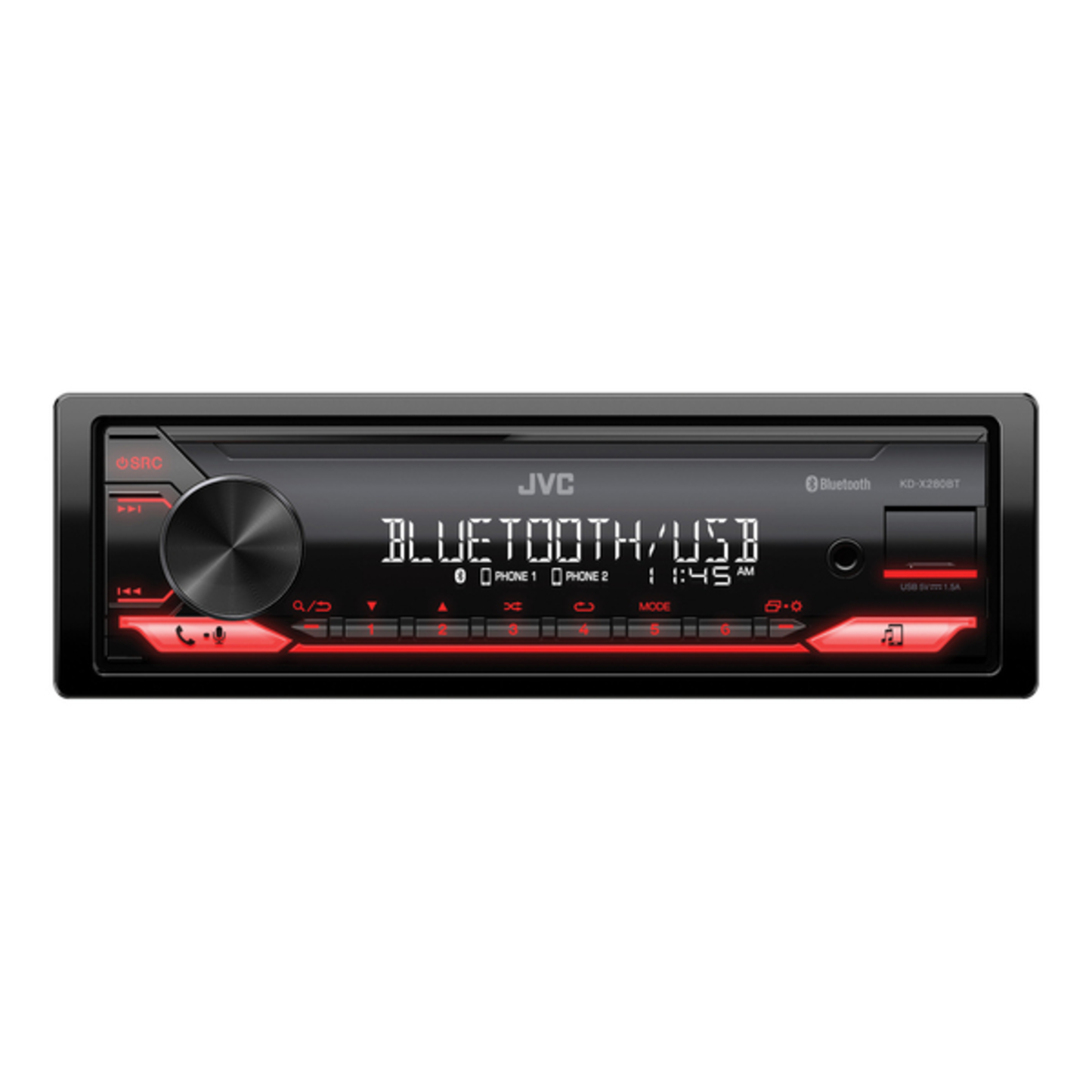 KD-X280BT 1DIN DMDA RCVR