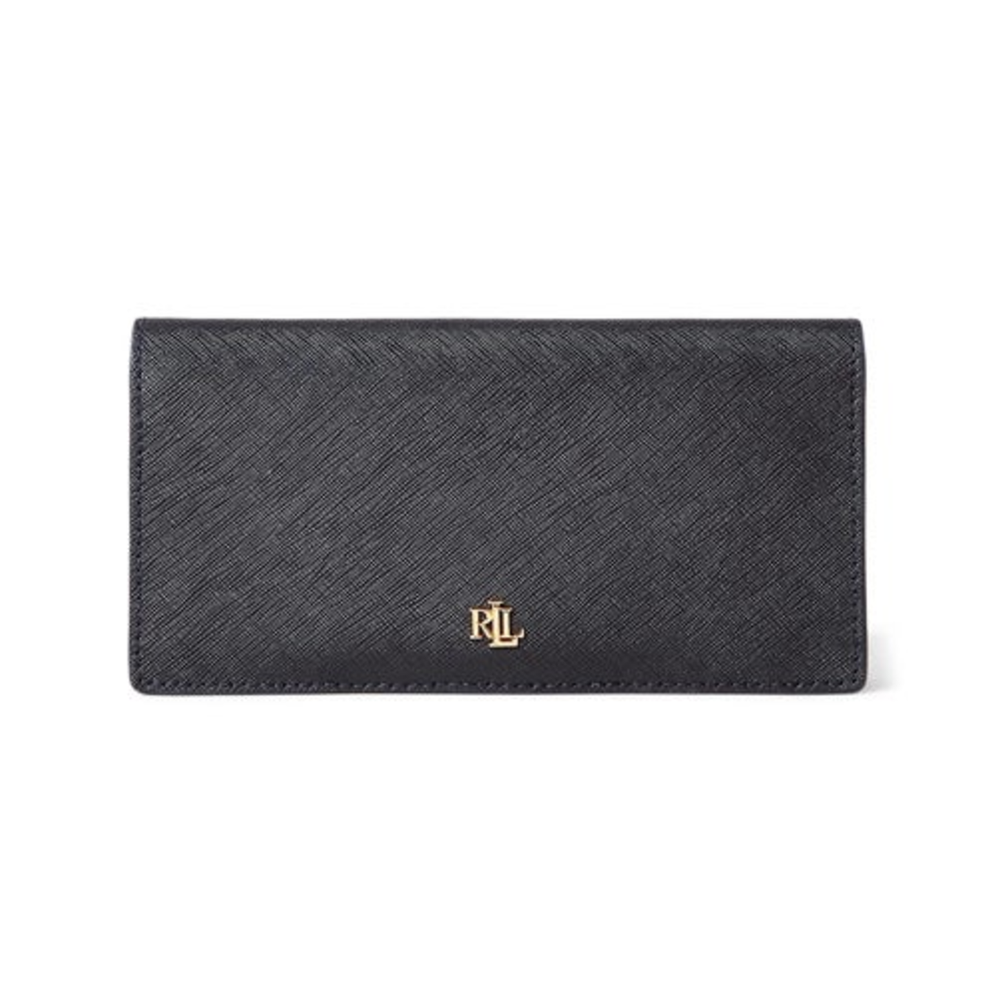 CROSSHATCH SLIM WALLET BLACK