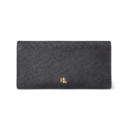 CROSSHATCH SLIM WALLET BLACK