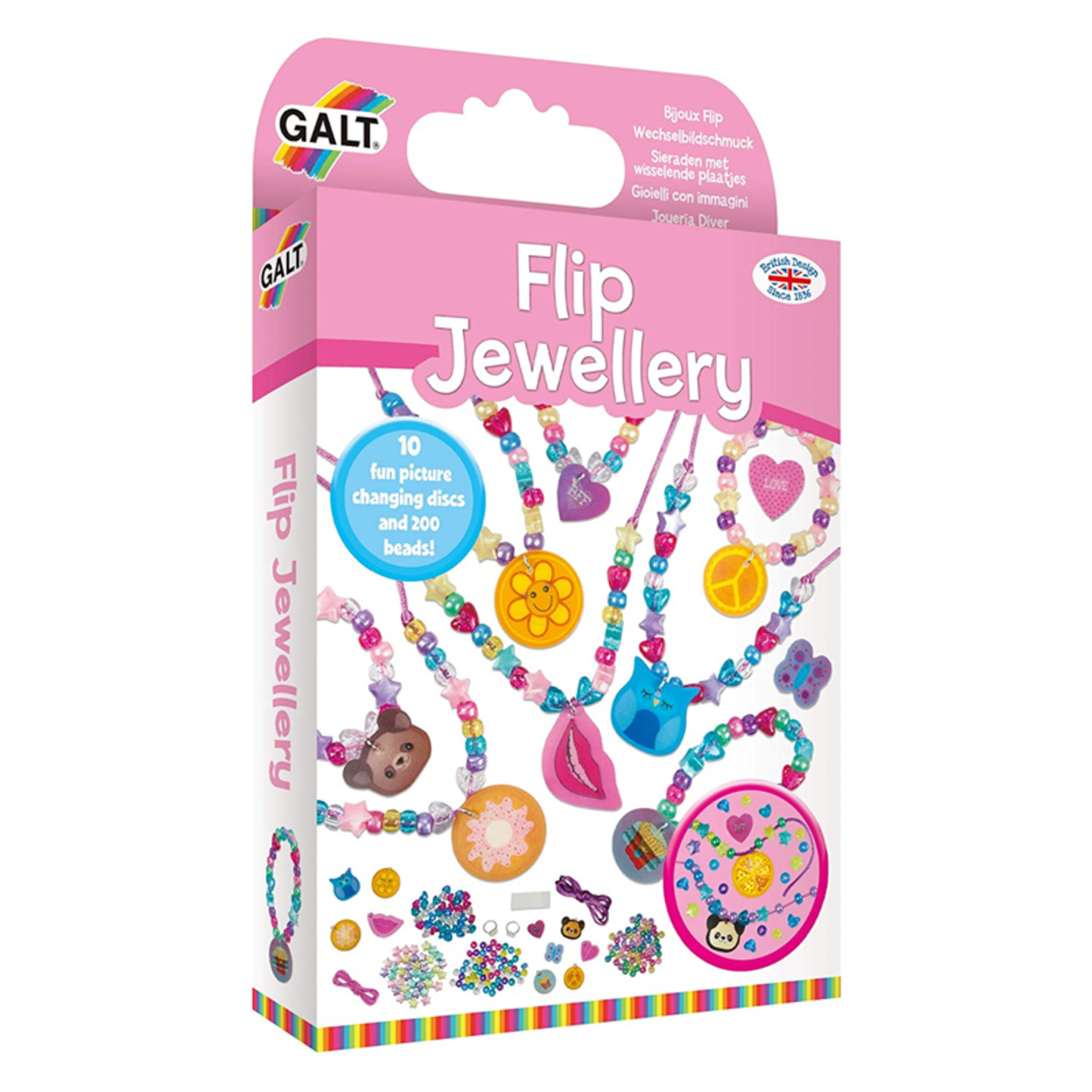 FLIP JEWELLERY CRAFT SET - (SUITABLE FROM 5 YEARS)