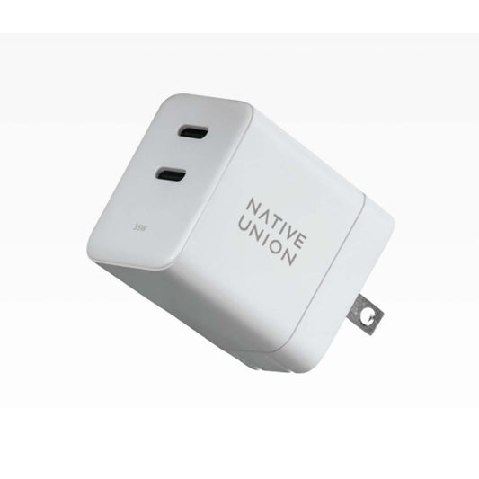 FAST GAN PD 35W CHARGER W/ 2 USB-C PORTS