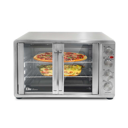 45L FRENCH DOOR CONVECTION TOASTER OVEN W/ ROTISSERIE