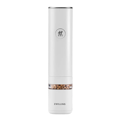 ENFINIGY ELECTRIC SALT/PEPPER MILL WHITE