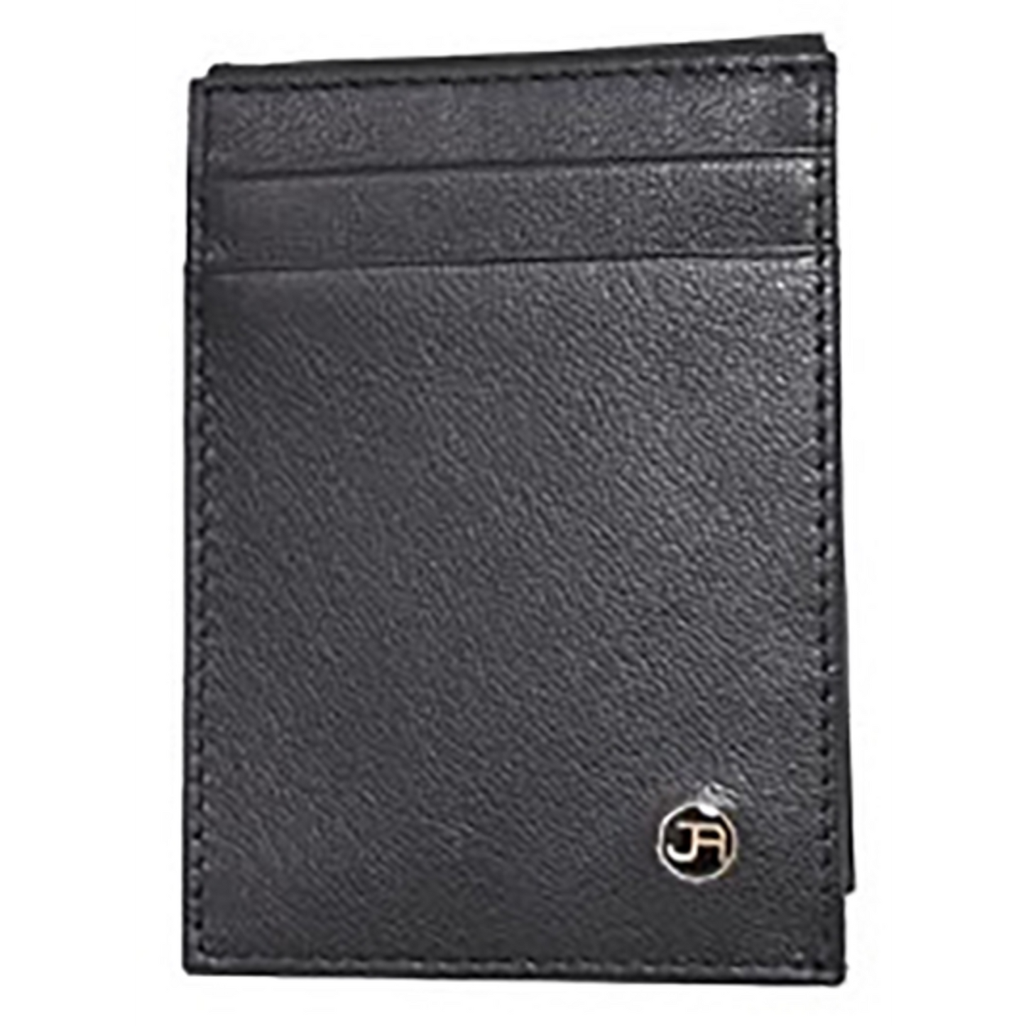ORGANIC BI-FOLD WALLET, WITH ID WINDOW, BLACK