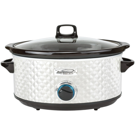 7QT SLOW COOKER WHT