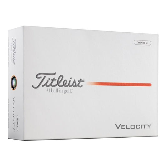 VELOCITY GOLF BALLS - WHITE