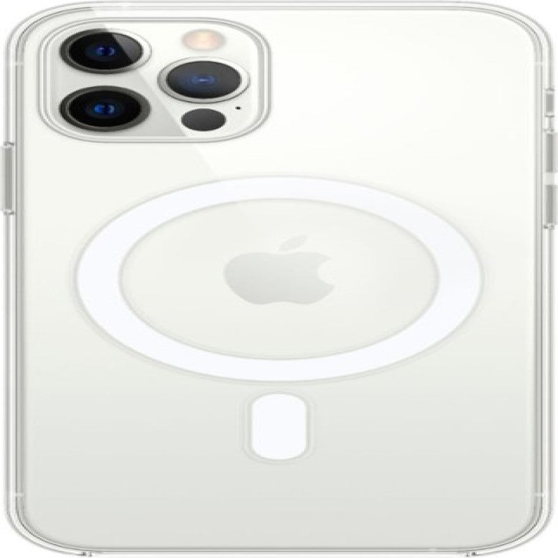 IPHONE 12 PRO SILICONE CASE WITH MAGSAFE - (CLEAR)