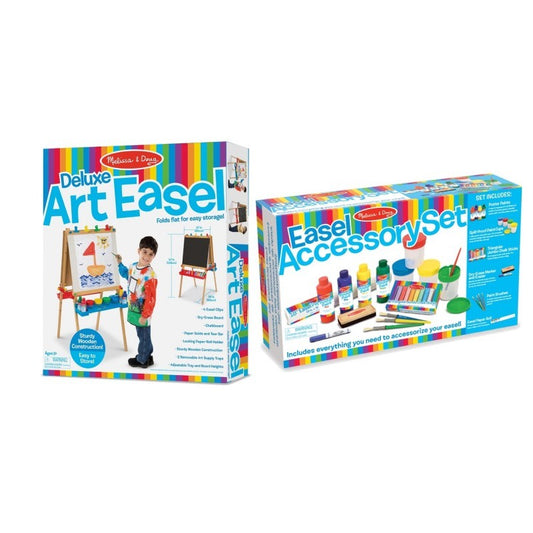 DELUXE STANDING EASEL WITH ACCESSORIES