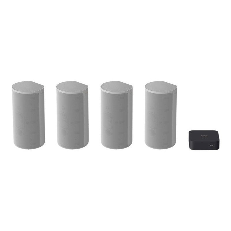 7.1 CHANNEL HIGH PERFORMANCE HOME THEATER SYSTEM - (LIGHT GREY)