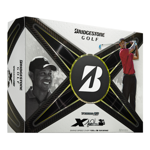 BRIDGESTONE TOUR B X TIGER WOODS EDITION GOLF BALLS