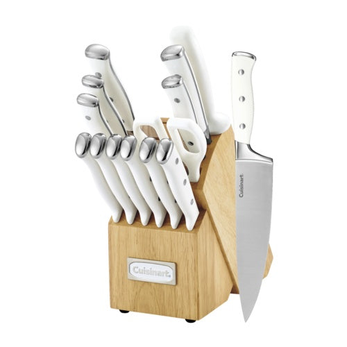 CUISINART TRIPLE RIVET 15-PIECE KNIFE BLOCK SET