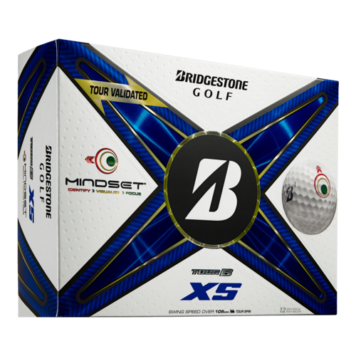 BRIDGESTONE TOUR B XS MINDSET GOLF BALLS