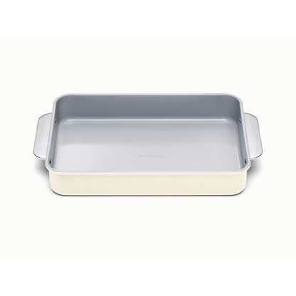 NONSTICK CERAMIC RECTANGLE PAN W/ HANDLES