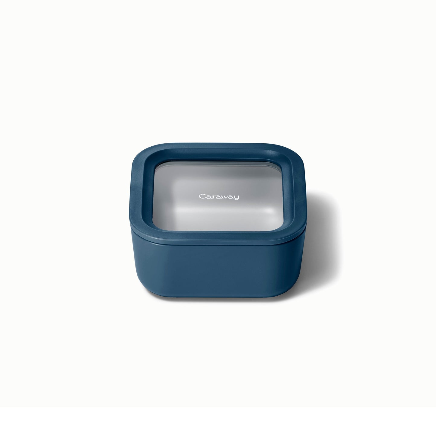 4.4 CUP GLASS FOOD CONTAINER SQUARE SHAPE W/ LID