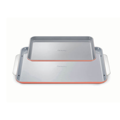 NONSTICK CERAMIC BAKING SHEET DUO