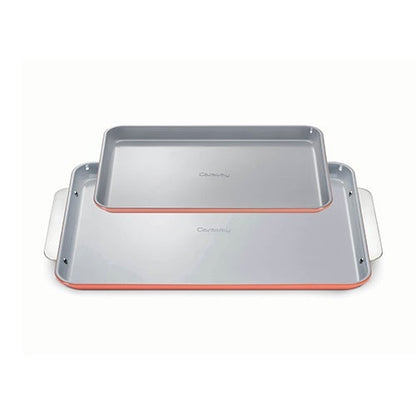 NONSTICK CERAMIC BAKING SHEET DUO