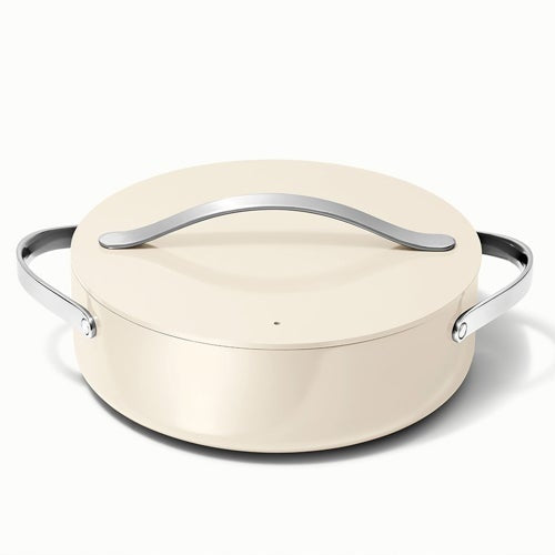 6QT NONSTICK CERAMIC RONDEAU PAN W/ LID