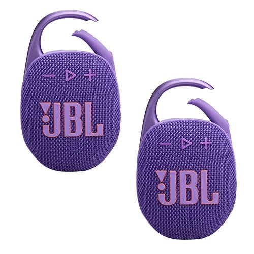 CLIP 5 ULTRA-PORTABLE WATERPROOF SPEAKER - 2PC KIT