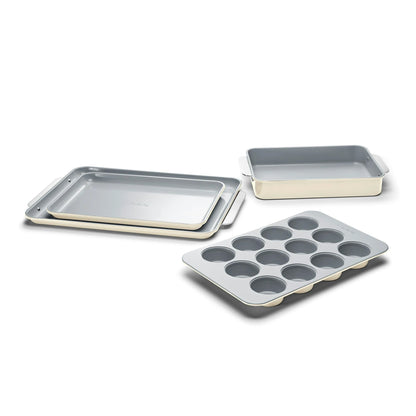NON-TOXIC NONSTICK CERAMIC HALF BAKEWARE SET