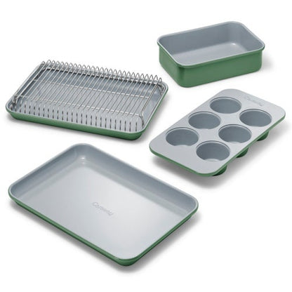 MINI BAKEWARE SET W/ STORAGE ORGANIZER