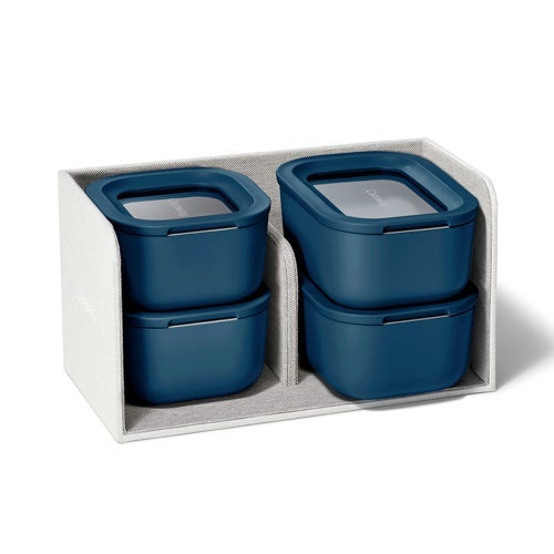 MINI FOOD STORAGE SET W/ STORAGE ORGANIZER