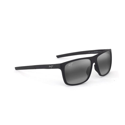 LEHOPULU POLARIZED SUNGLASSES MATTE BLACK FRAME NEUTRAL GRAY LENS