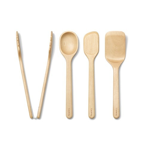 4 PIECE MINI UTENSIL SET BIRCH