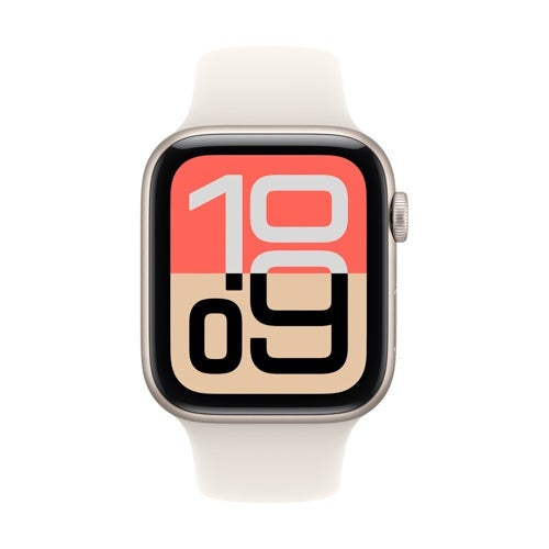 WATCH SE 3 GPS 44MM STARLIGHT ALUMINUM CASE W/ STARLIGHT SPORT BAND M/L