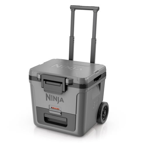 FROSTVAULT 30QT WHEELED COOLER W/ COLD DRY ZONE SLATE GRAY