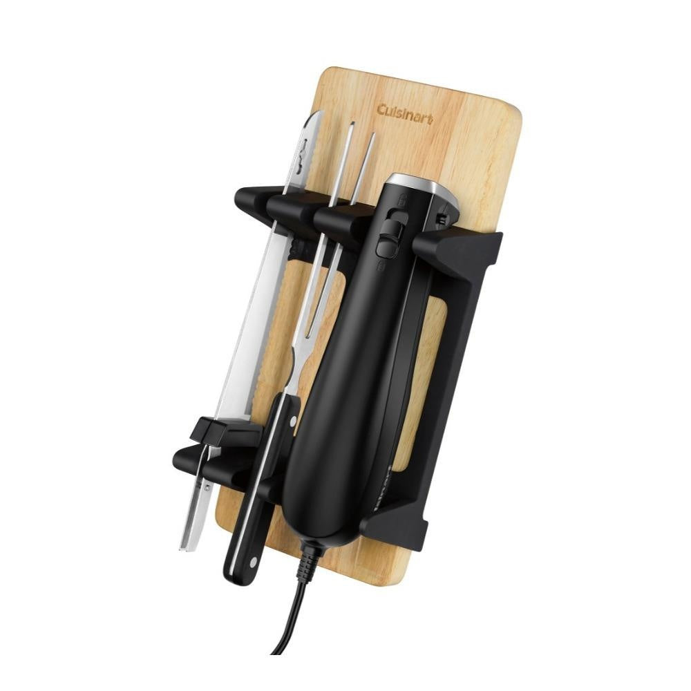 CUISINART ELECTRIC KNIFE SET WITH CUTTING BOARD