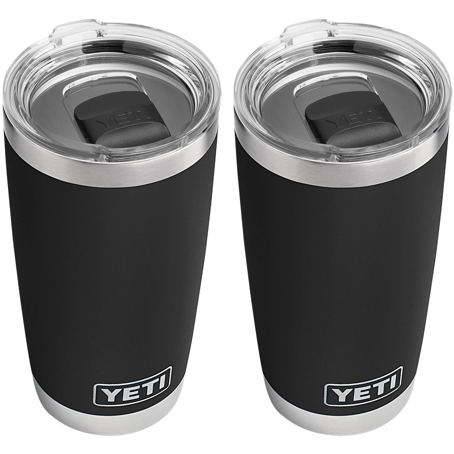 YETI RAMBLER 20 OZ. TUMBLER - BLACK (2-PACK)
