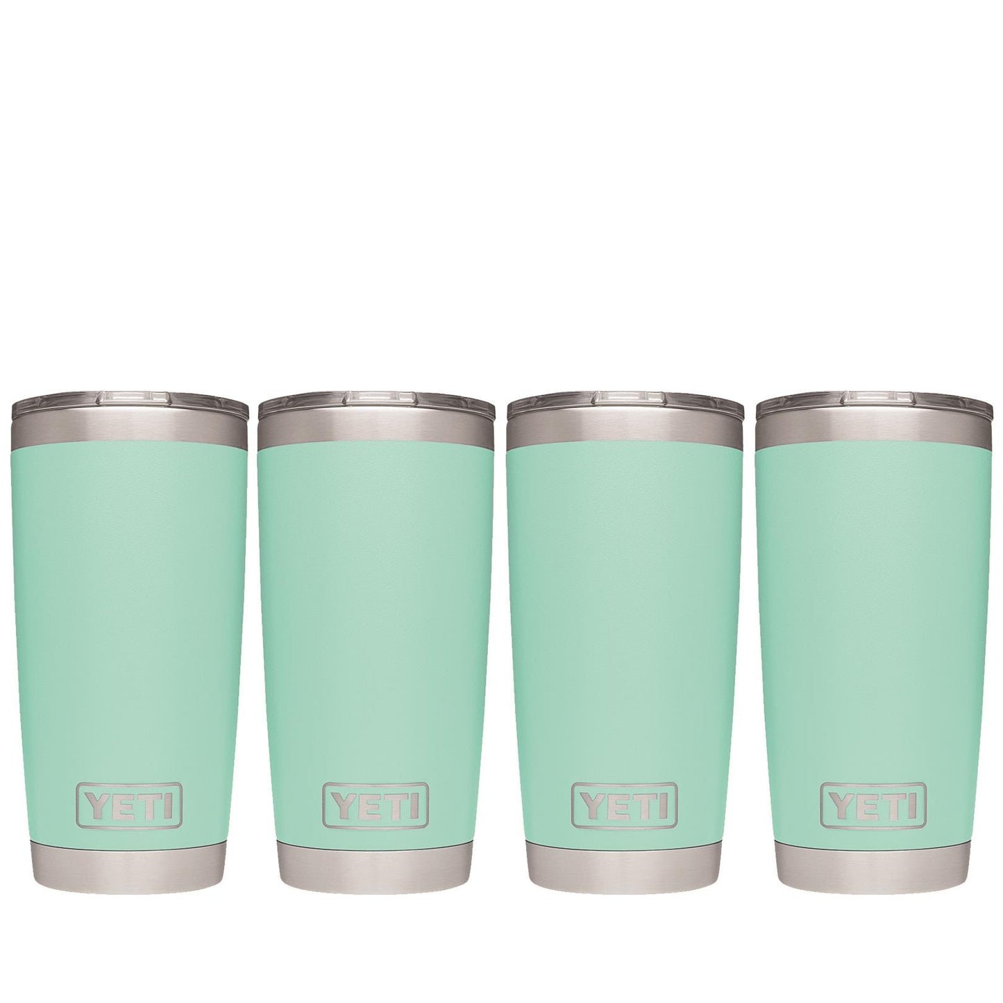YETI RAMBLER 20 OZ. TUMBLER - SEAFOAM (4-PACK)