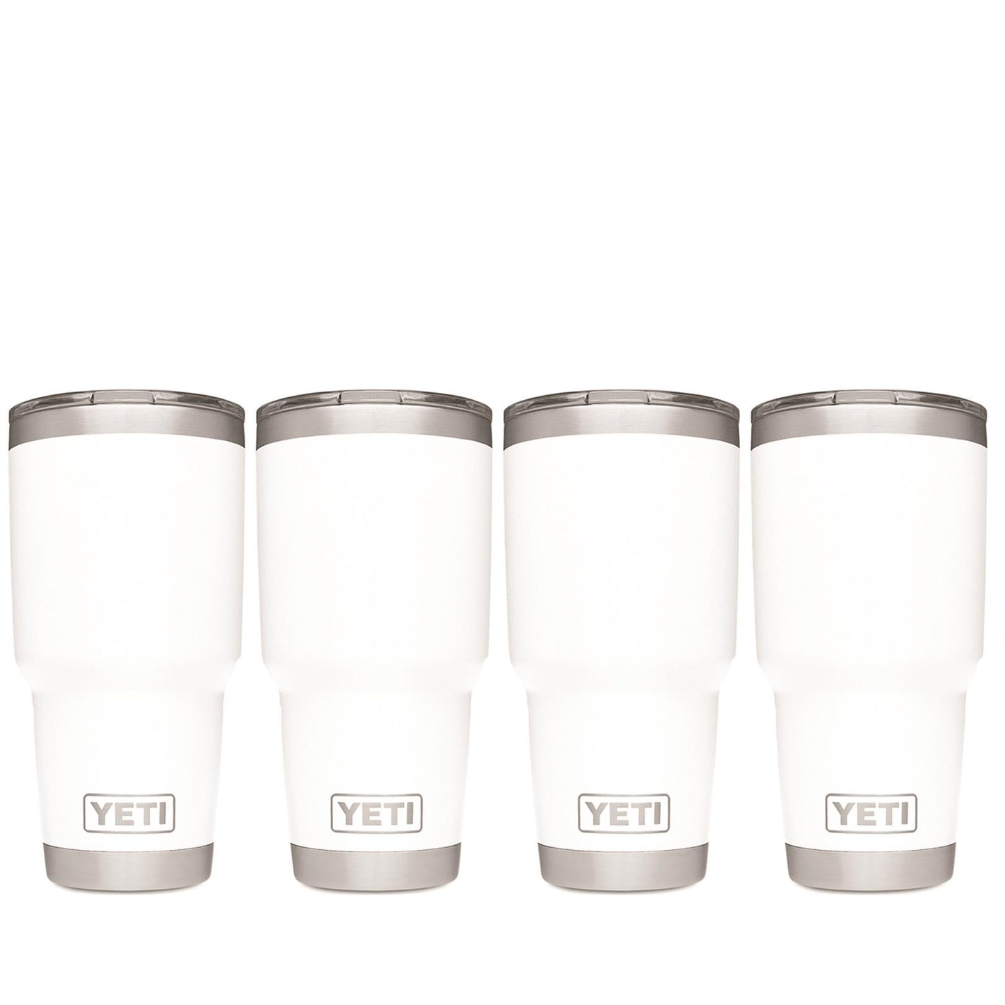 YETI RAMBLER 30 OZ. TUMBLER - WHITE (4-PACK)