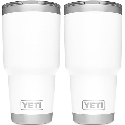 YETI RAMBLER 30 OZ. TUMBLER - WHITE (2-PACK)