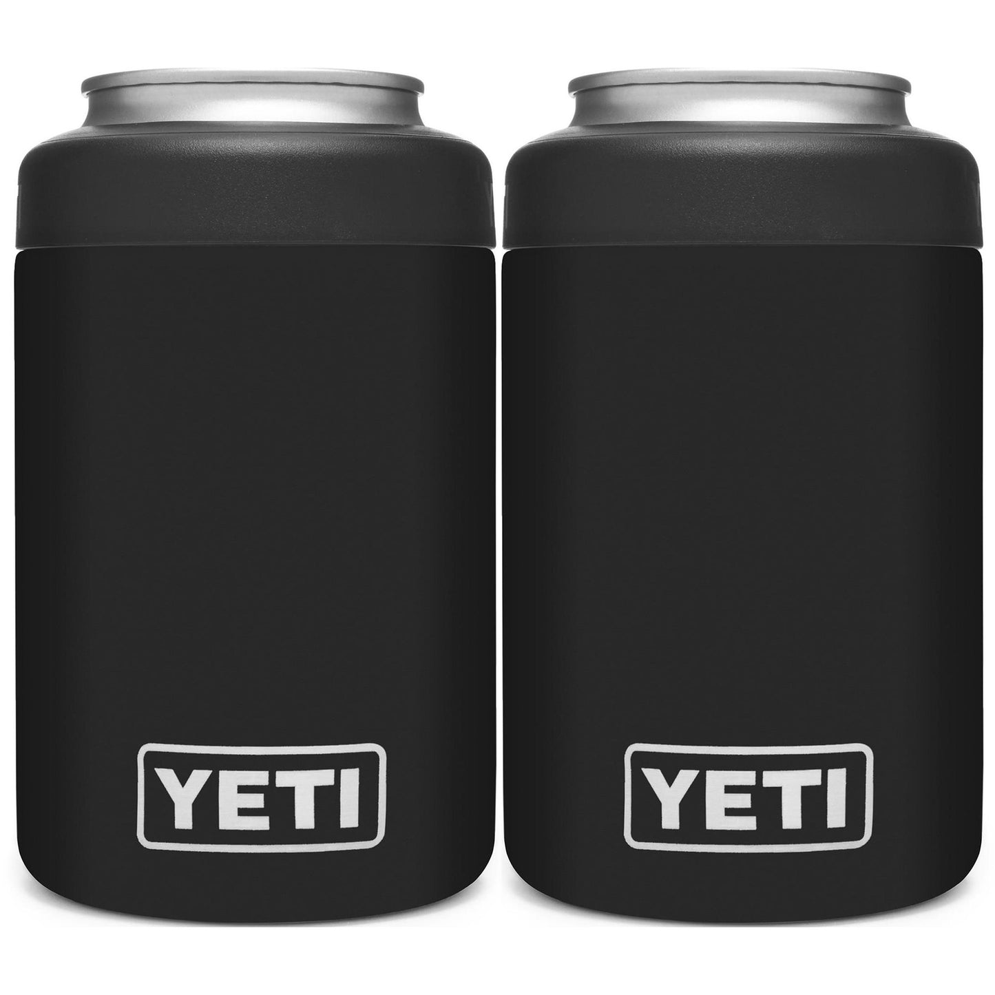 YETI RAMBLER 12 OZ. COLSTER CAN INSULATOR - BLACK (2-PACK)