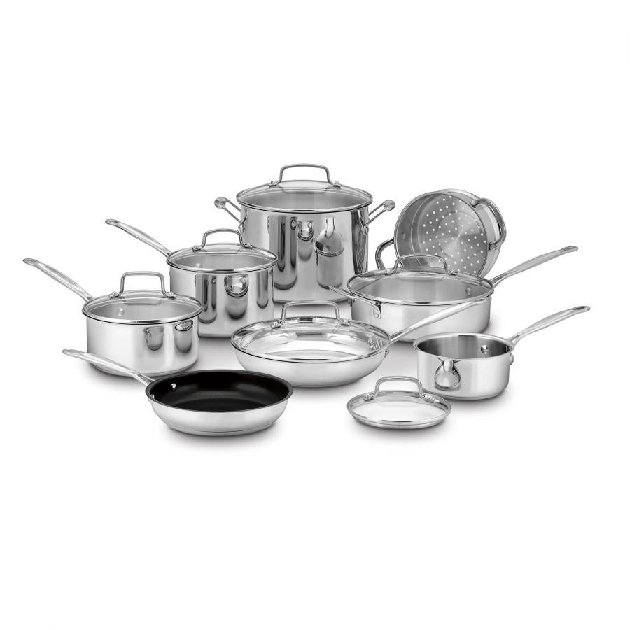 CUISINART 14PC COOKWARE SET