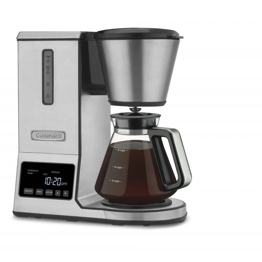 CUISINART PUREPRECISION 8-CUP POUR-OVER COFFEE BREWER WITH GLASS CARAFE