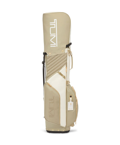 TUMI ALPHA GOLF STAND BAG - OFF WHITE/TAN