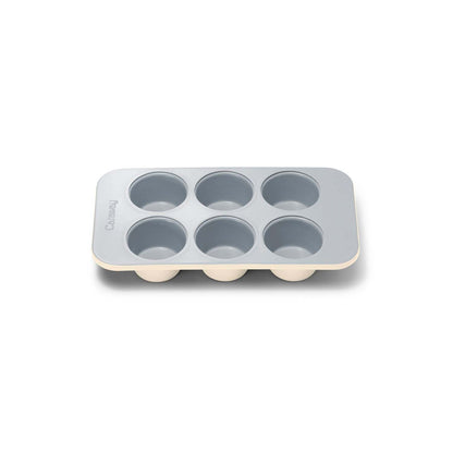 6 CUP MUFFIN PAN CREAM