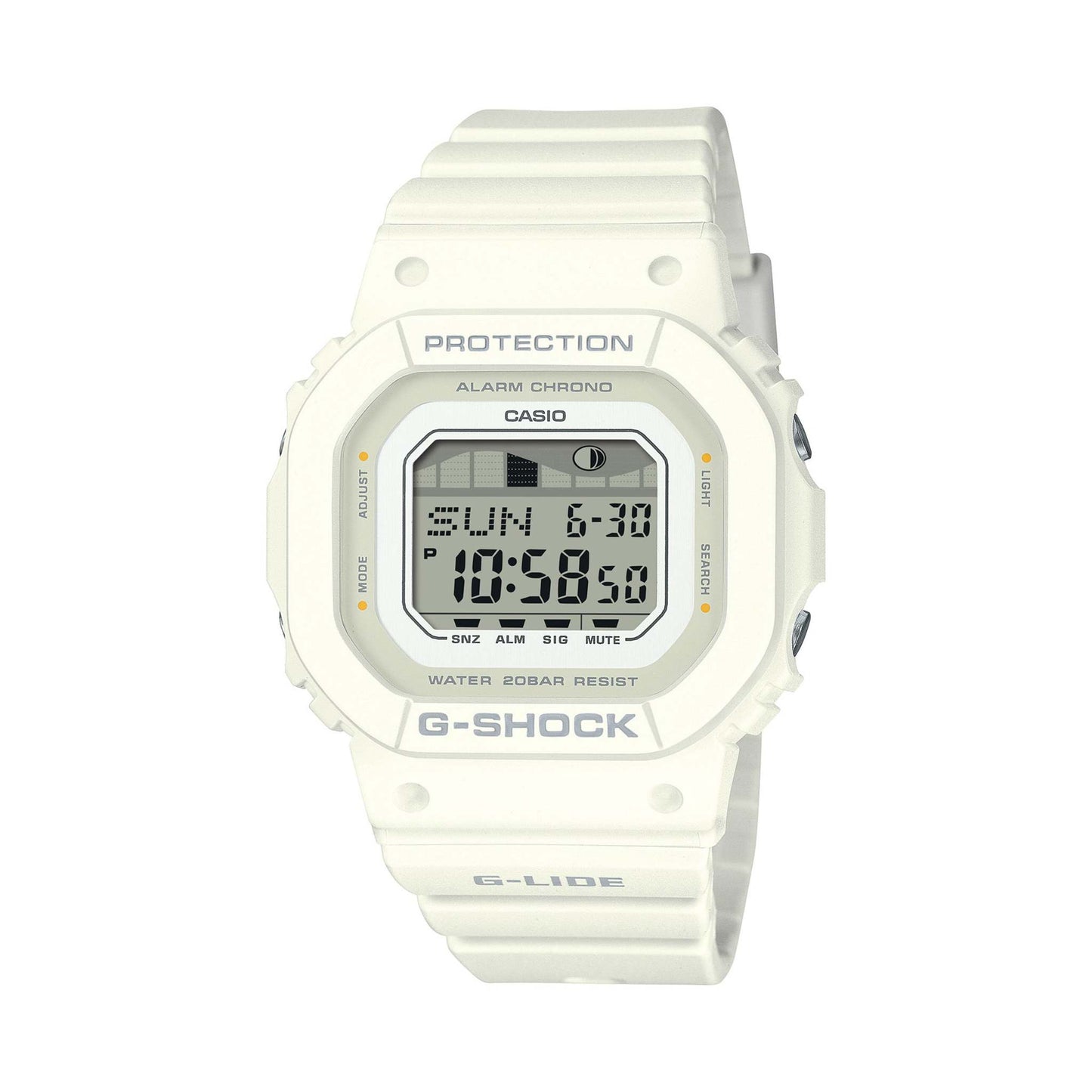 LADIES' G-LIDE DIGITAL RESIN WATCH