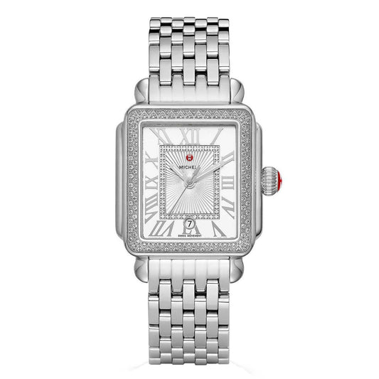 DECO MADISON DIAMOND BRACELET WATCH 155 DIAMONDS