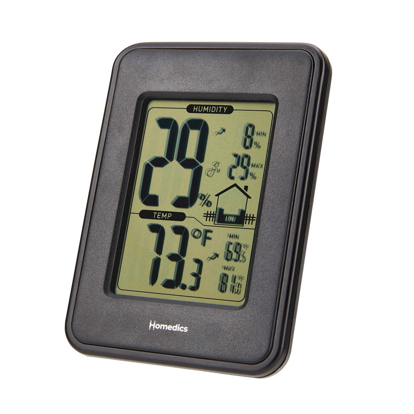 INDOOR HUMIDITY MONITOR W/ TEMPERATURE