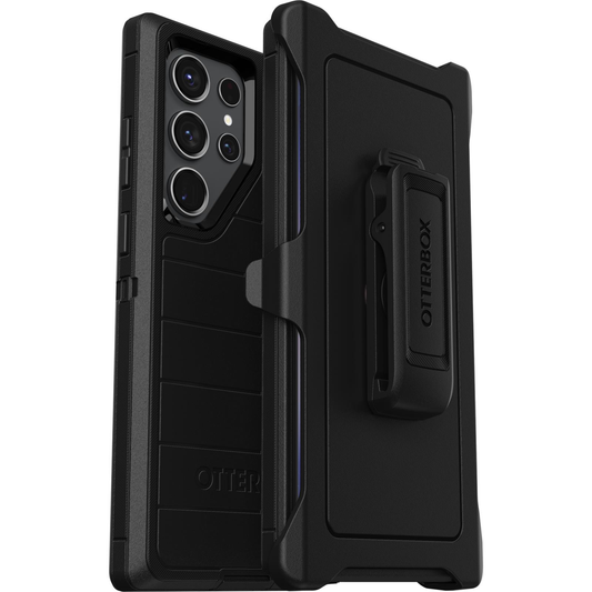 OTTERBOX SAMSUNG GALAXY S23 ULTRA DEFENDER PRO SERIES CASE - BLACK