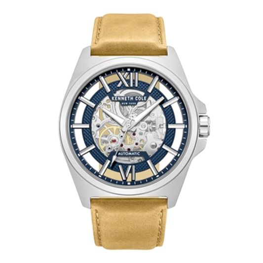 AUTOMATIC WATCH, TAN, MENS STANDARD