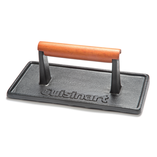 CAST IRON GRILL PRESS
9"L X 3.5"W