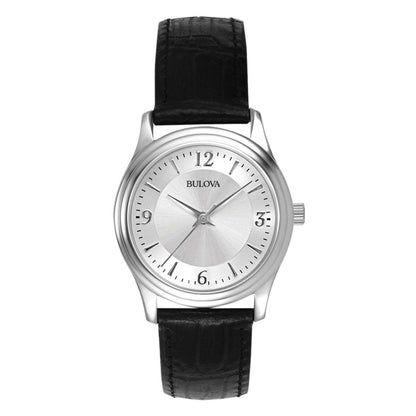 LADIES CORPORATE COLLECTION LEATHER STRAP WATCH