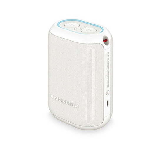 DNA ONE PORTABLE WIRELESS SPEAKER W/ QI WIRELESS CHARGER WHITE
